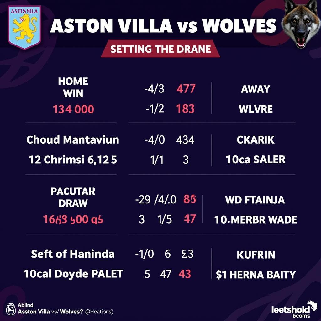 Dự đoán kèo Aston Villa vs Wolves