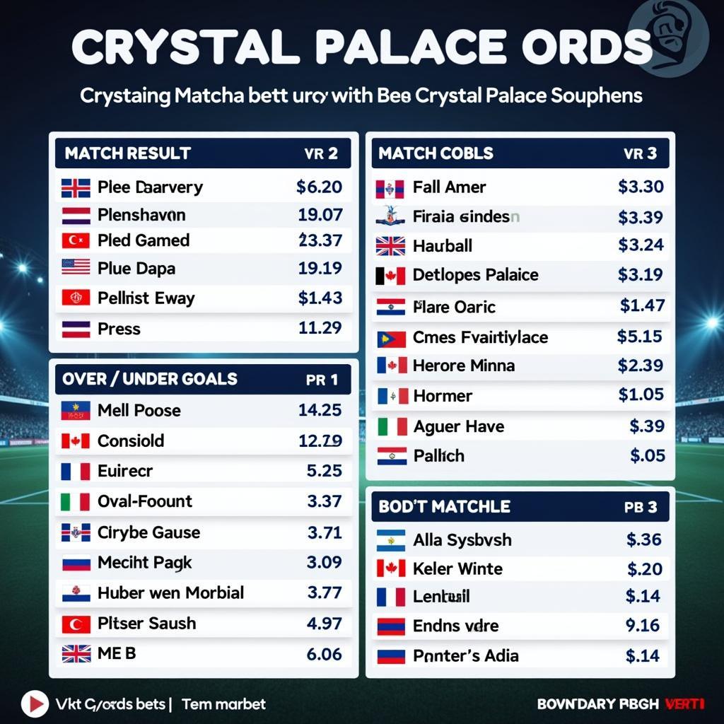 Dự đoán kèo Crystal Palace