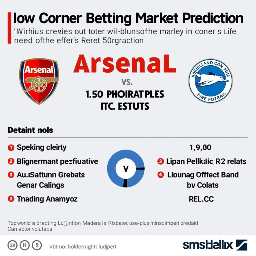 Dự đoán kèo góc Arsenal vs Brighton