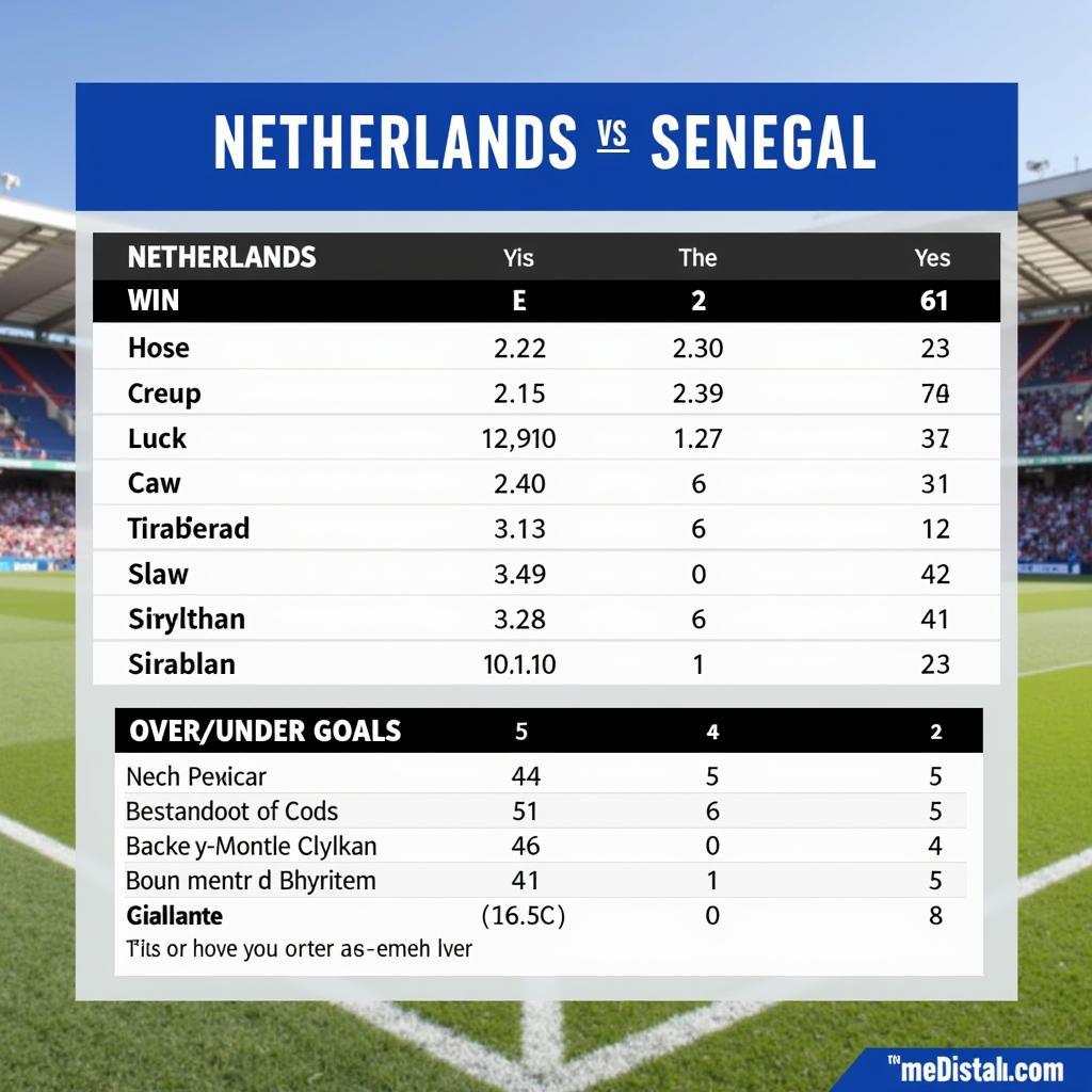 Dự đoán kèo Hà Lan vs Senegal