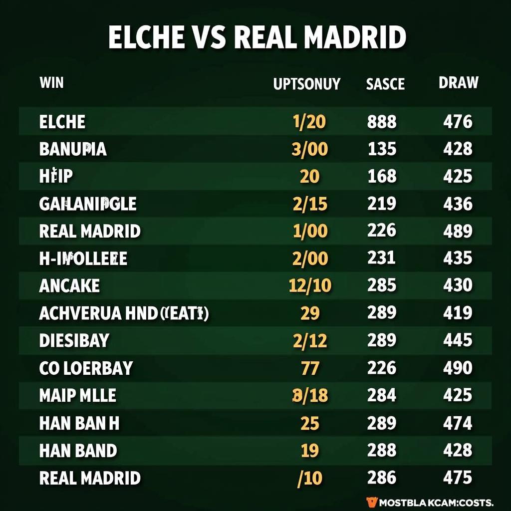 Dự đoán kèo nhà cái Elche vs Real Madrid