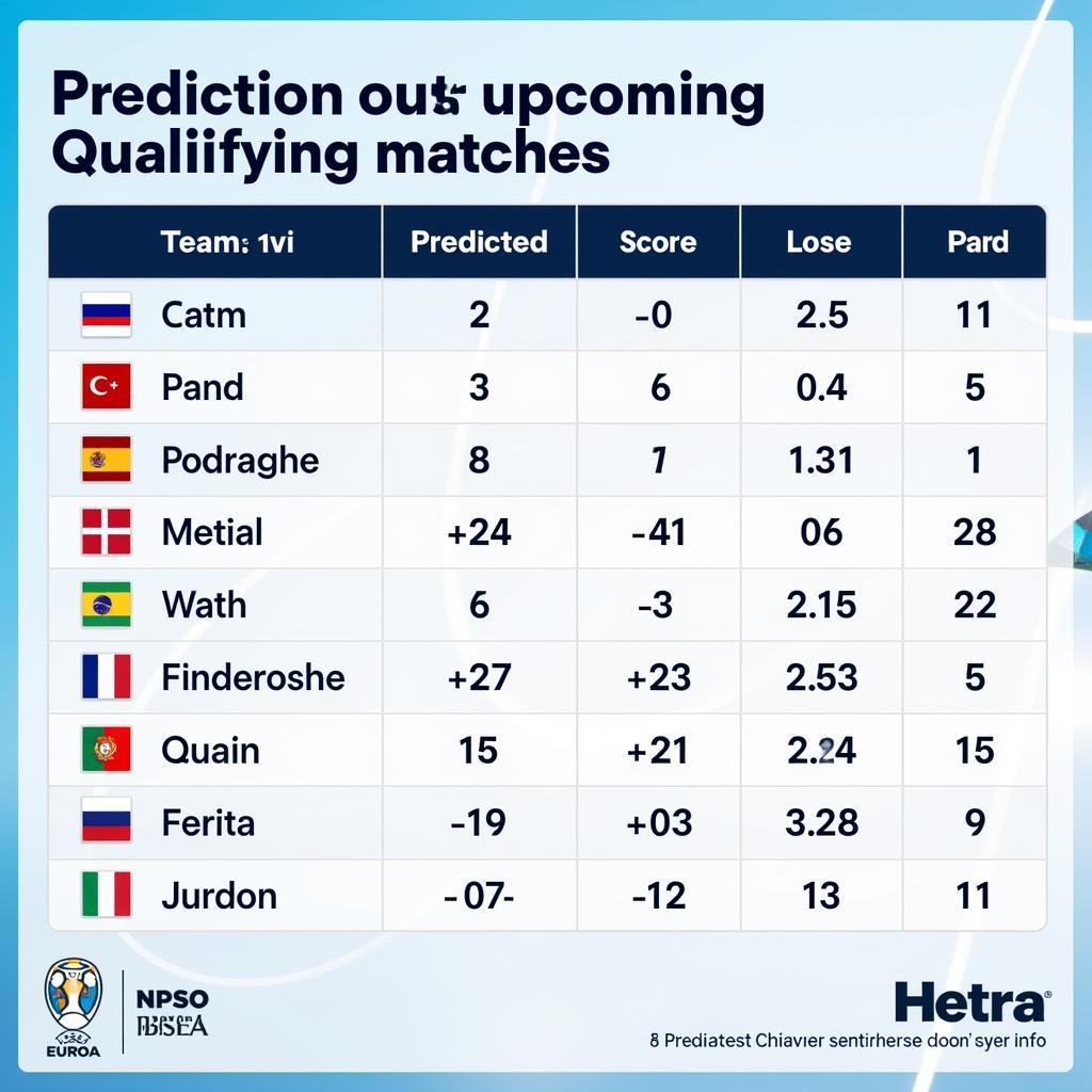 Dự đoán kèo vòng loại Euro 2024