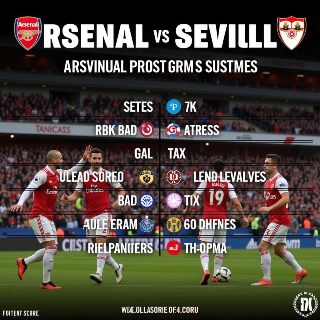 Dự Đoán Kết Quả Arsenal Sevilla