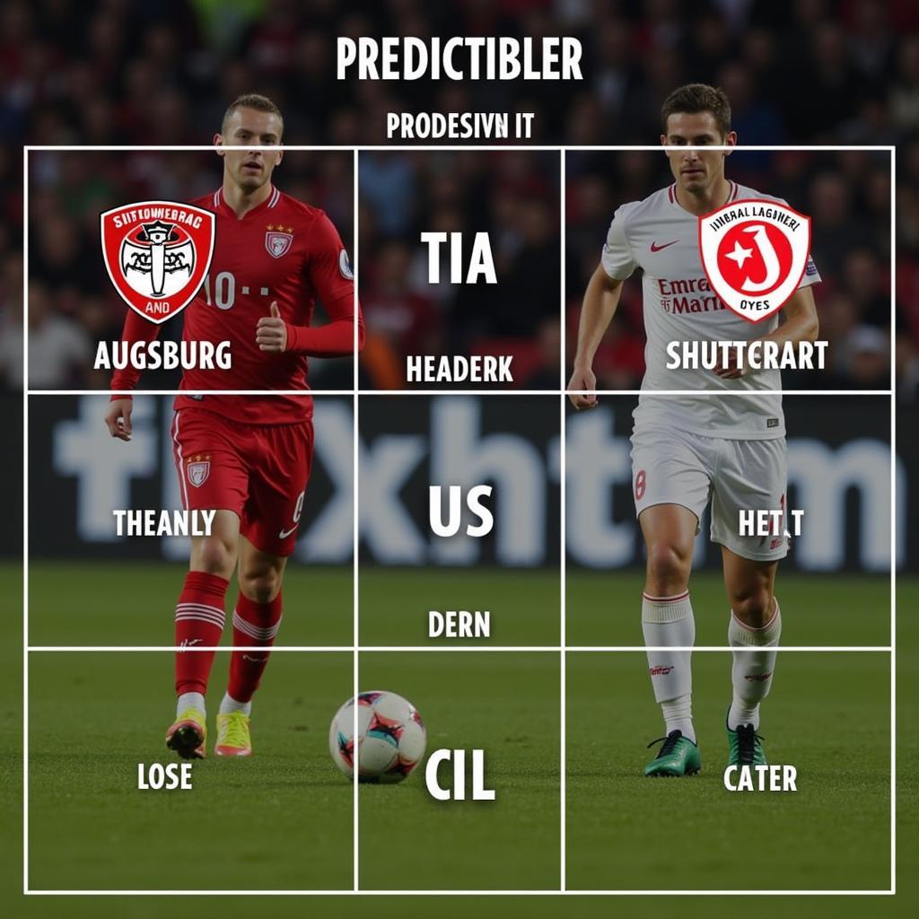 Dự đoán kết quả trận đấu Augsburg vs Stuttgart