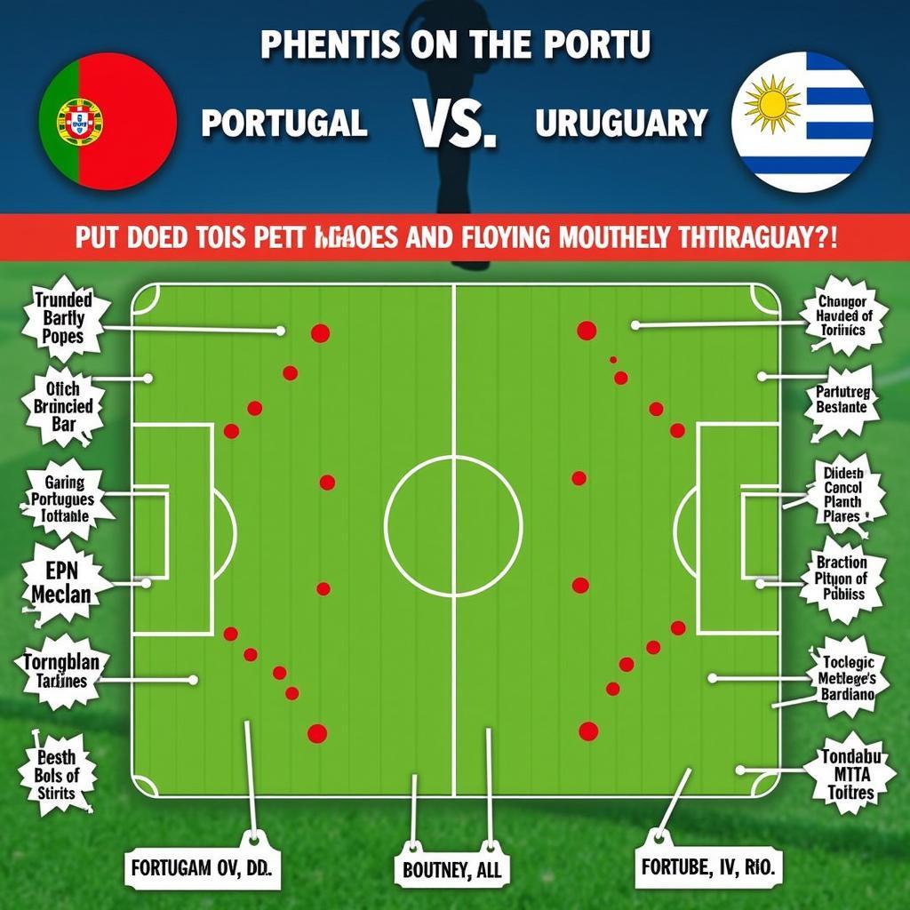 Dự đoán kết quả trận đấu Bồ Đào Nha và Uruguay