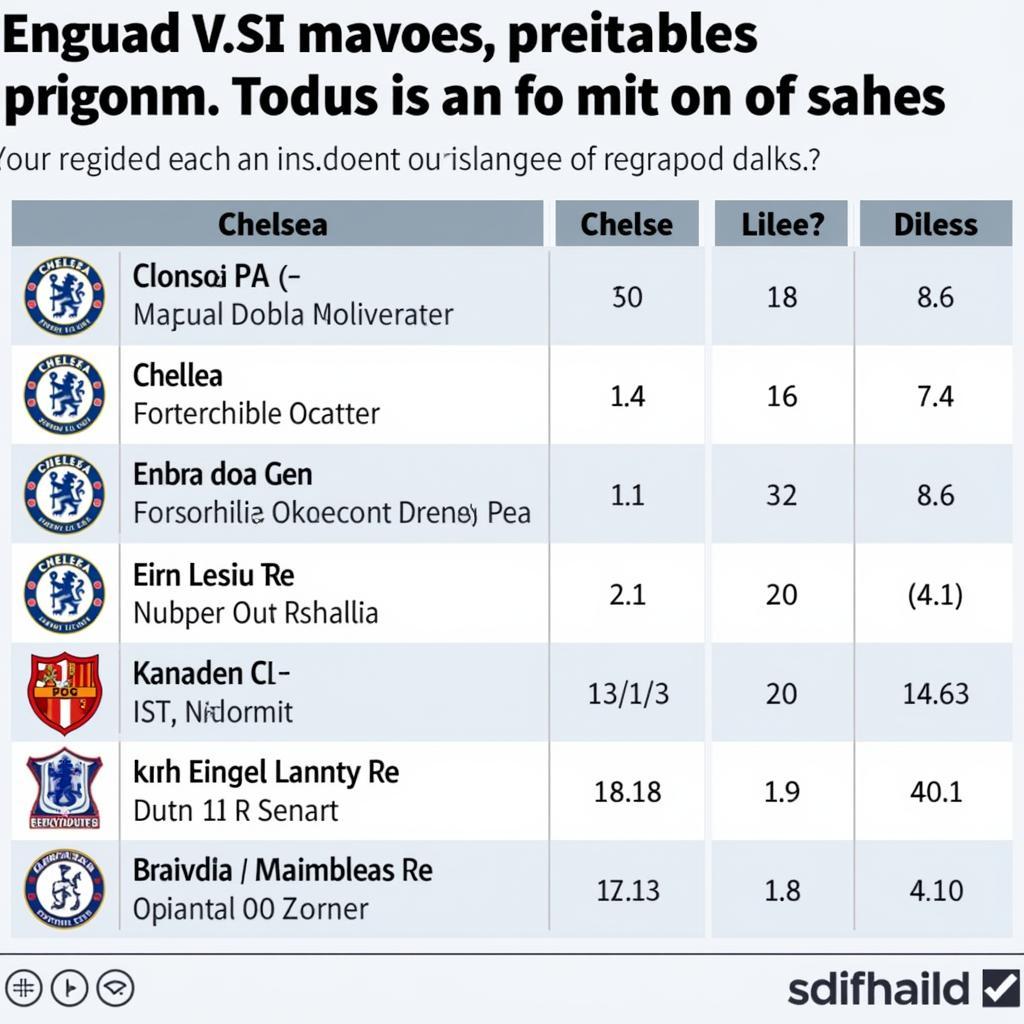 Soi kèo Chelsea Lille: Phân tích chi tiết và dự đoán kết quả