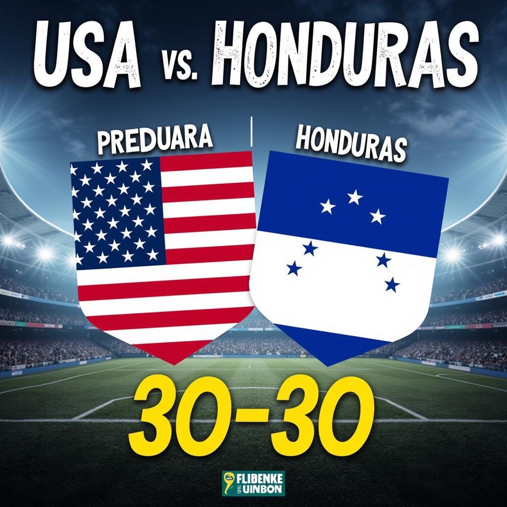 Dự đoán kết quả trận đấu Mỹ vs Honduras