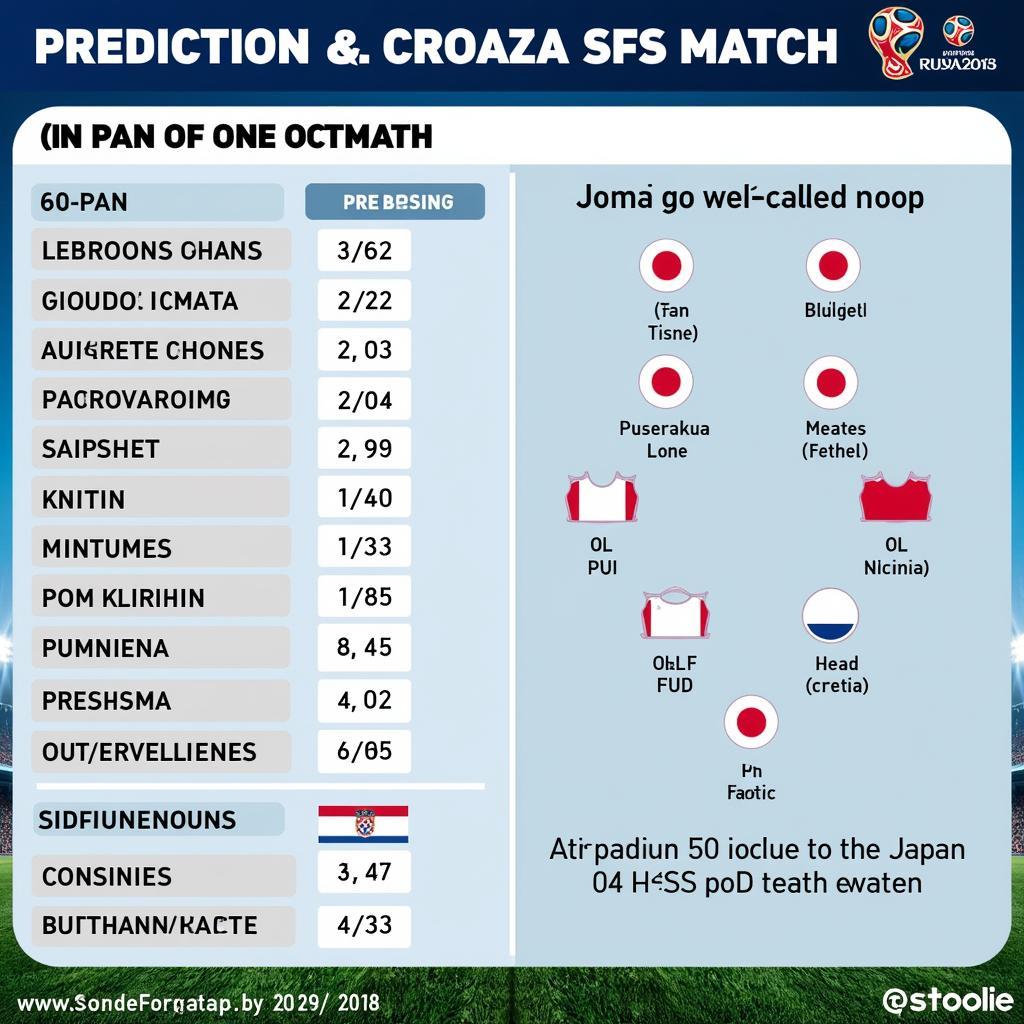 Dự Đoán Kết Quả Nhật Bản vs Croatia