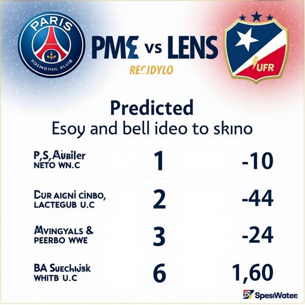 Dự đoán kết quả PSG vs Lens