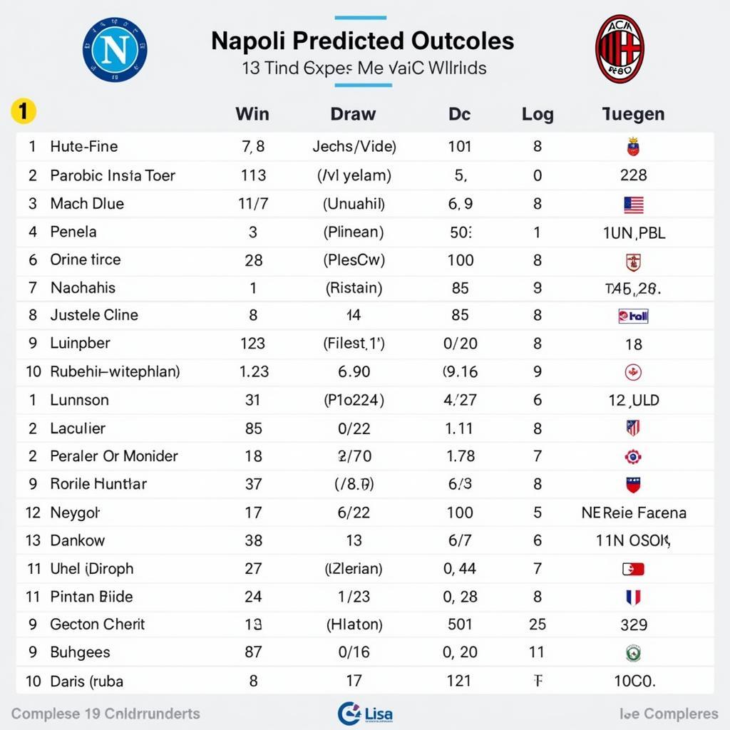 Dự đoán kết quả soi kèo Napoli vs AC Milan