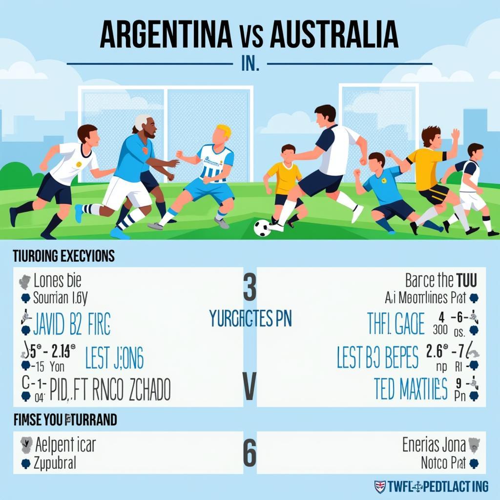 Dự đoán kết quả trận đấu Argentina vs Úc