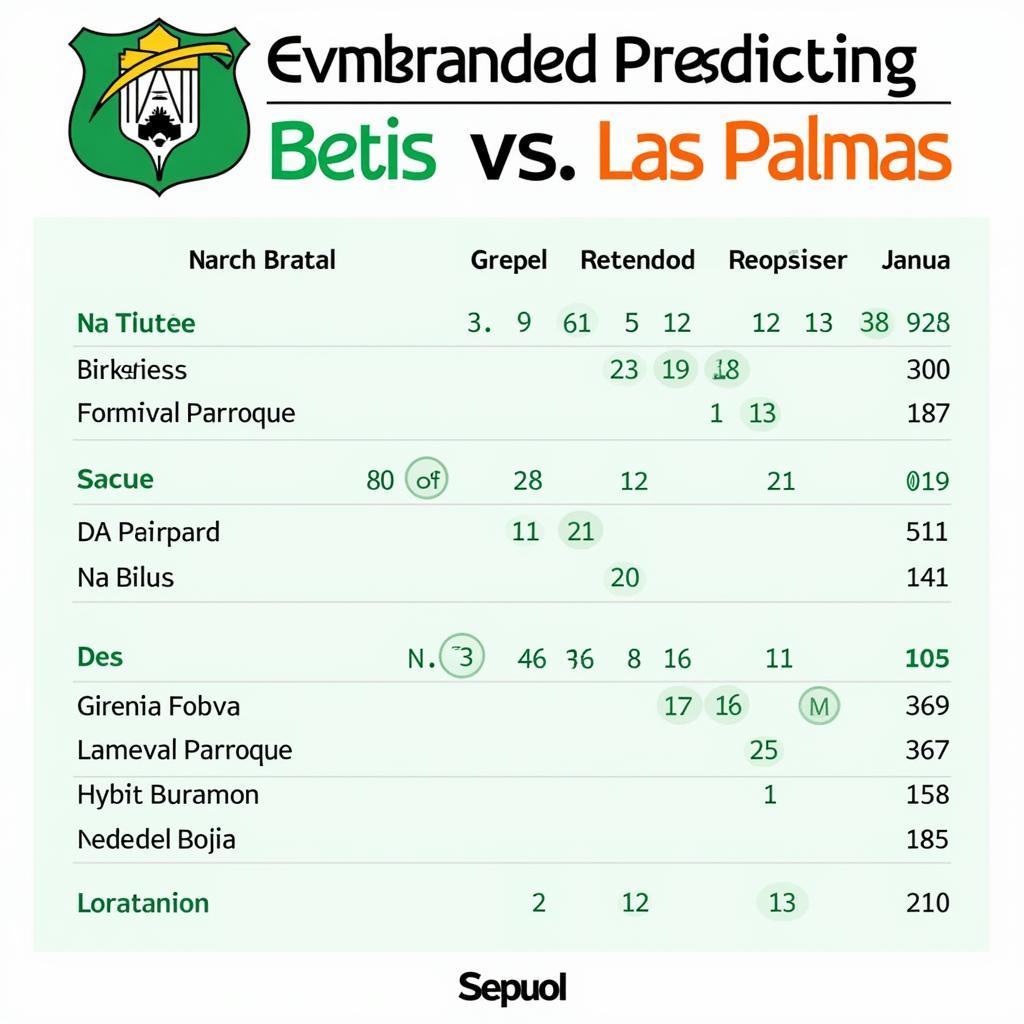 Dự đoán kết quả trận đấu giữa Betis và Las Palmas