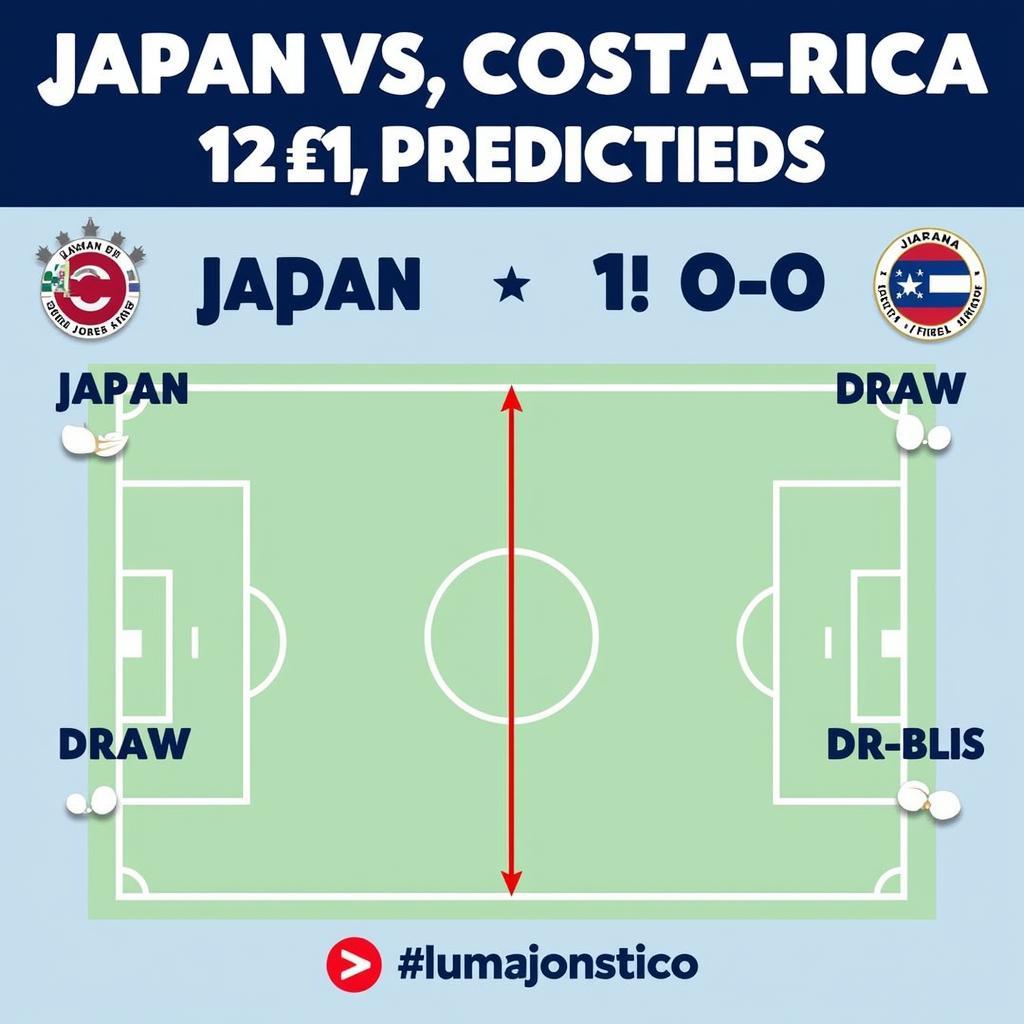 Dự đoán tỷ số Nhật Bản và Costa Rica
