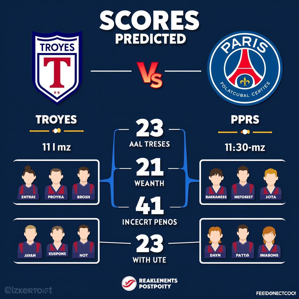 Dự đoán tỷ số Troyes vs PSG