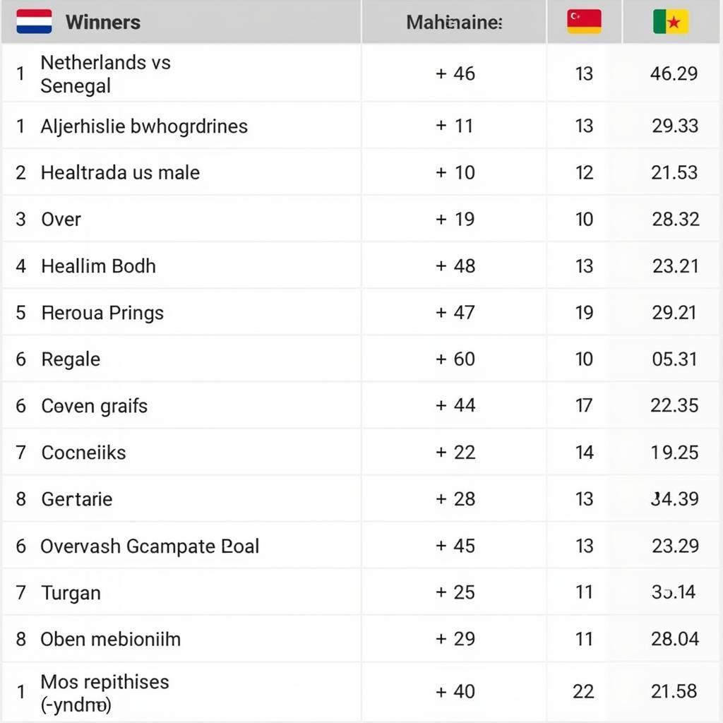 Phân tích kèo Hà Lan vs Senegal