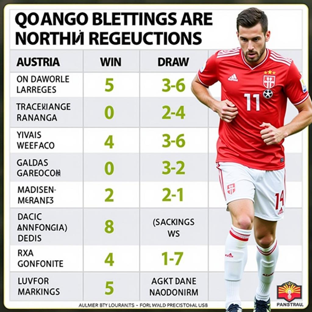 Dự đoán kèo Áo vs Bắc Macedonia