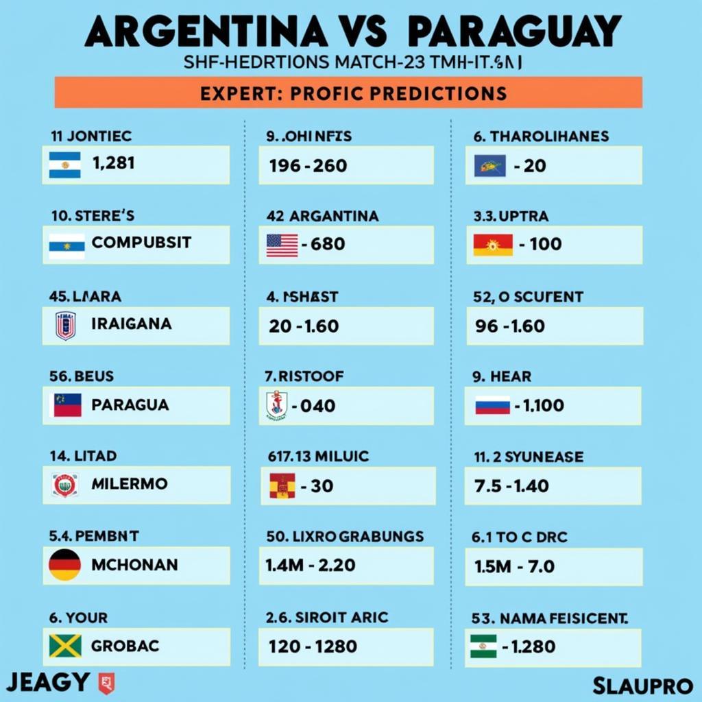 Dự đoán kết quả trận đấu Argentina vs Paraguay