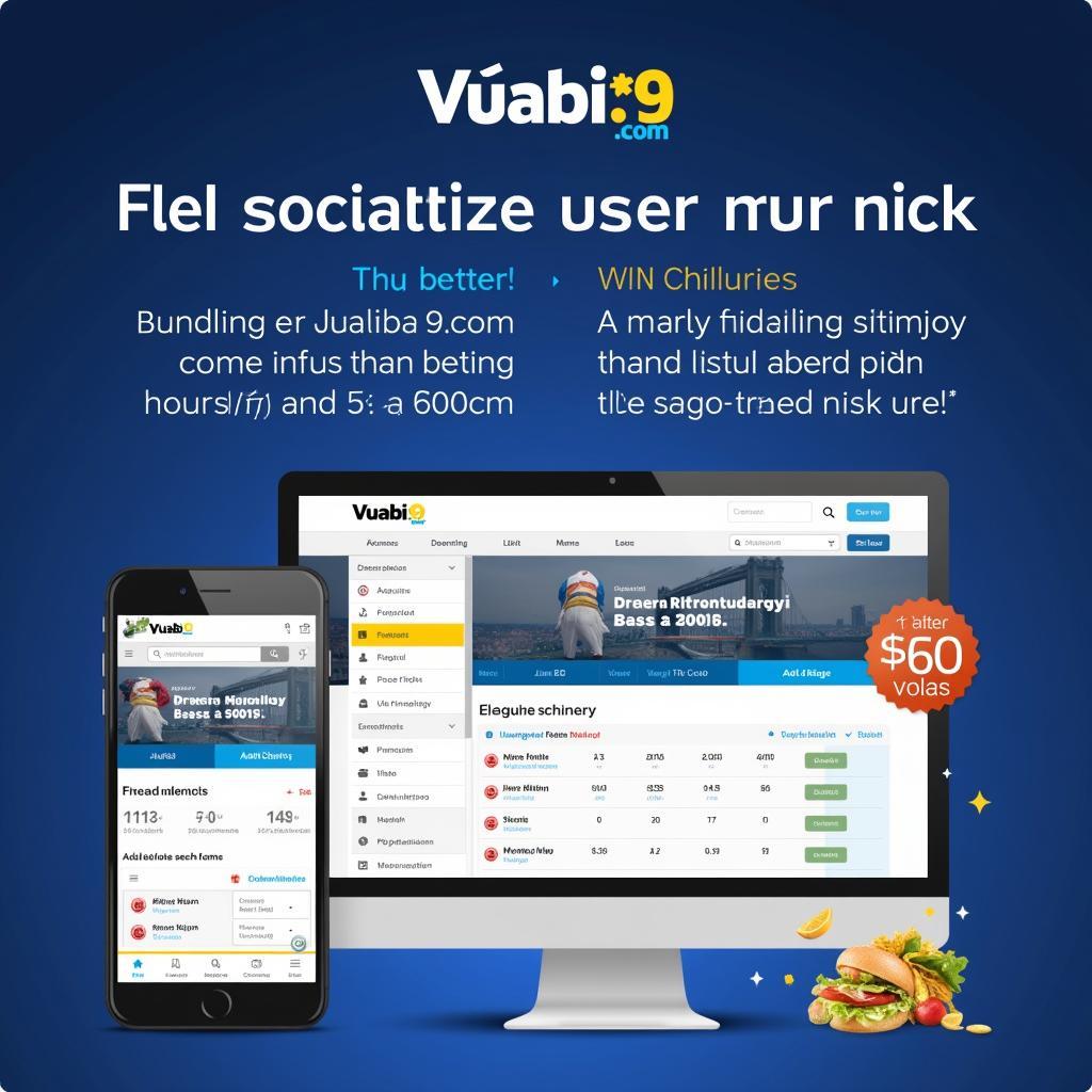 Giao diện website Vuabai9.com