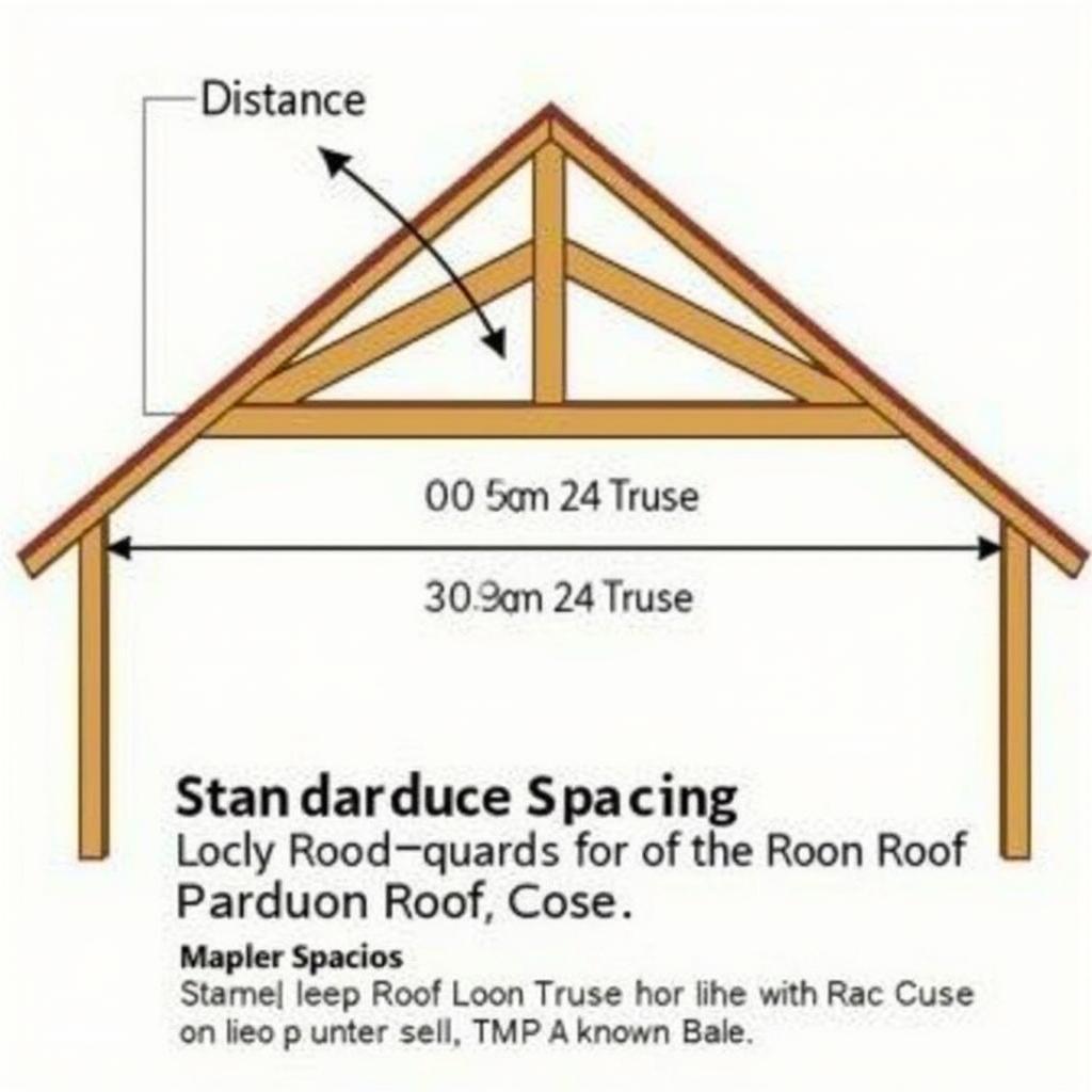 Khoảng cách kèo mái tôn tiêu chuẩn