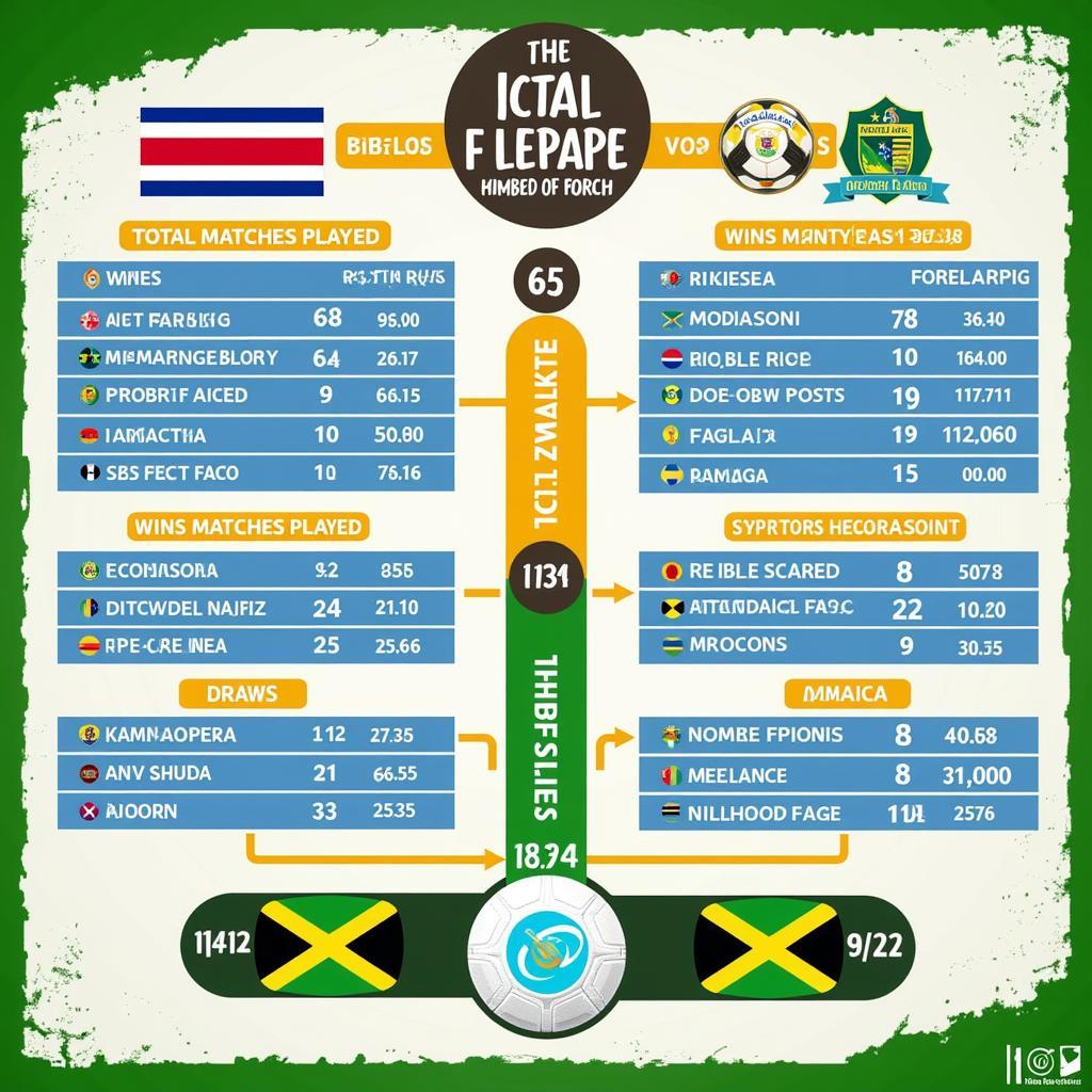 Lịch sử đối đầu Costa Rica - Jamaica