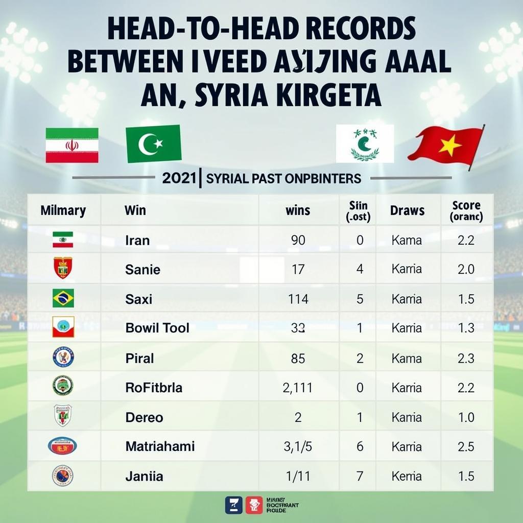 Soi Kèo Trận Iran và Syria: Phân Tích Chi Tiết và Dự Đoán