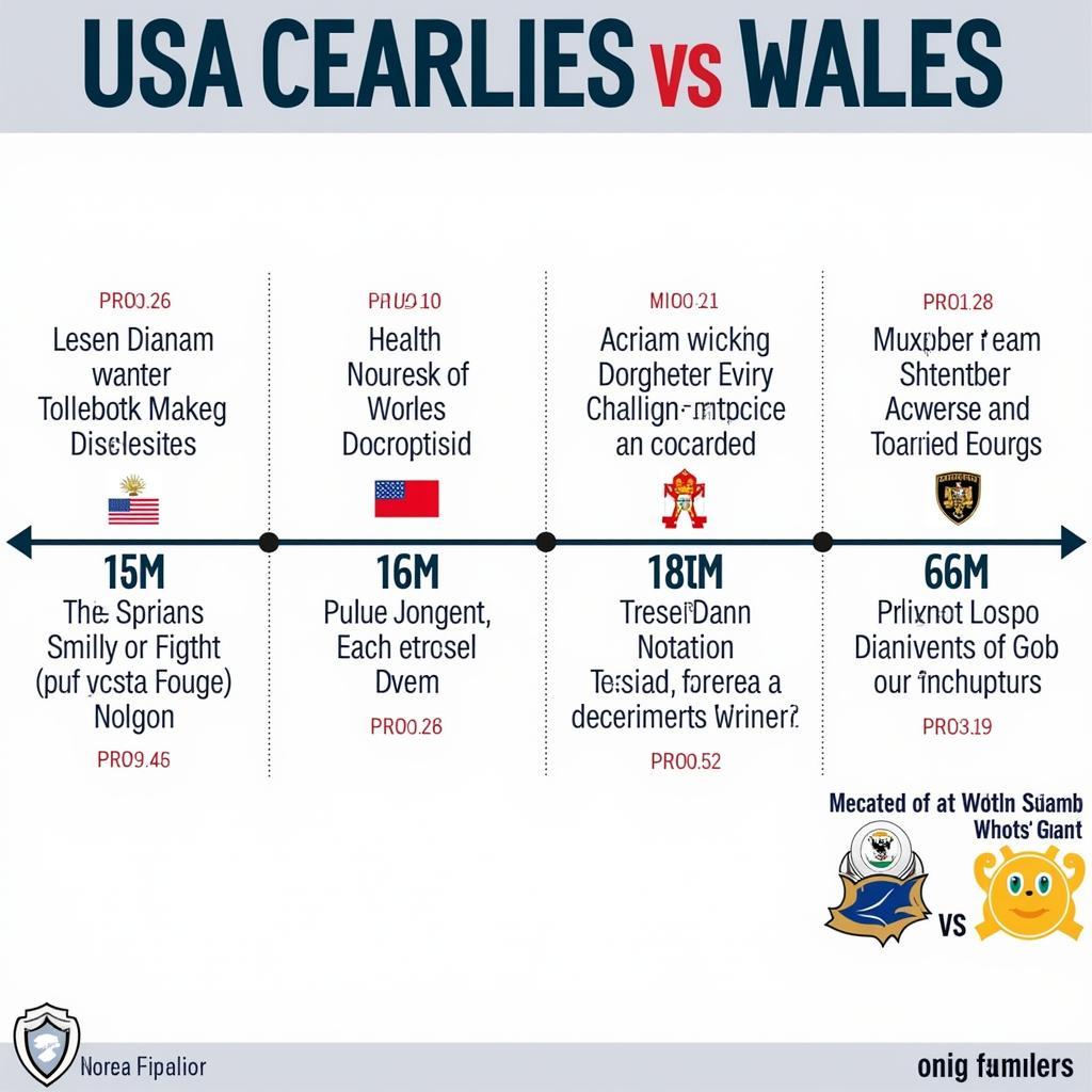 Lịch sử đối đầu Mỹ và Wales