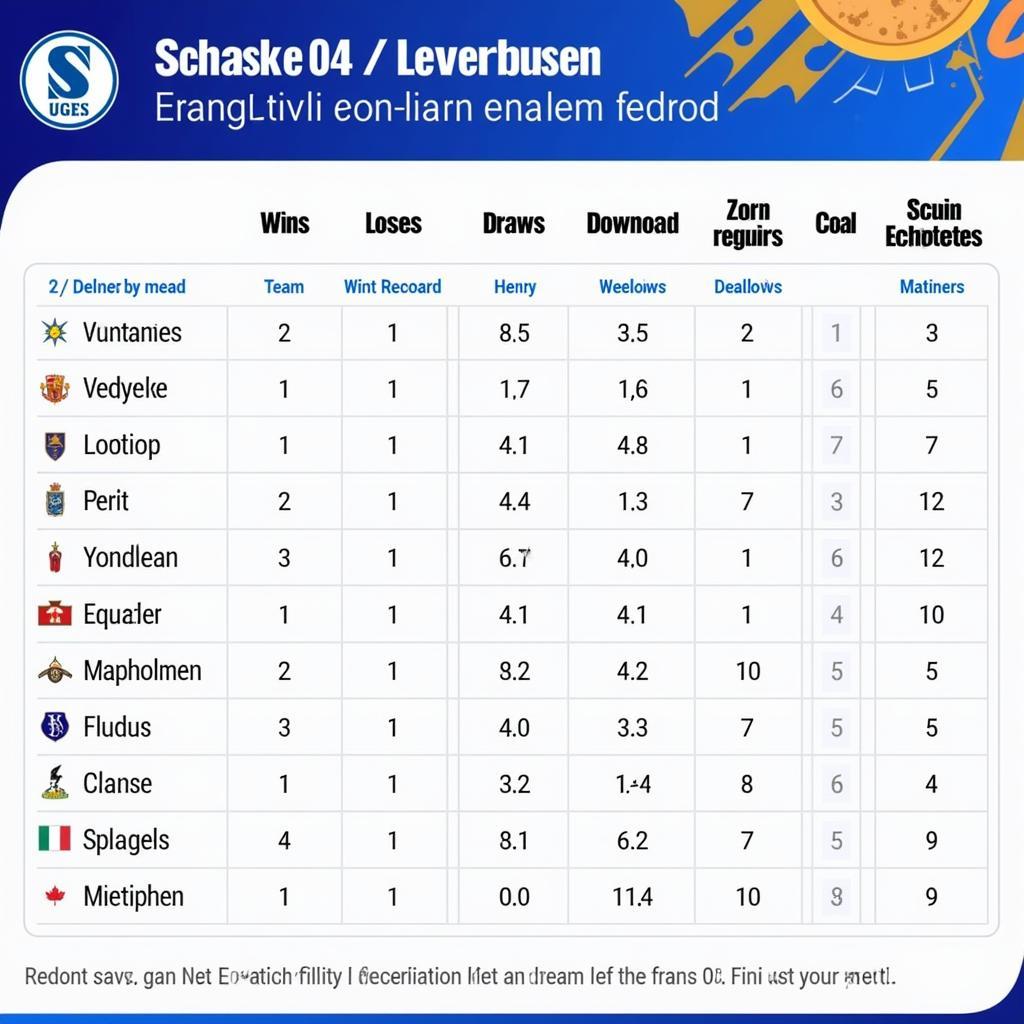 Lịch sử đối đầu Schalke 04 vs Leverkusen