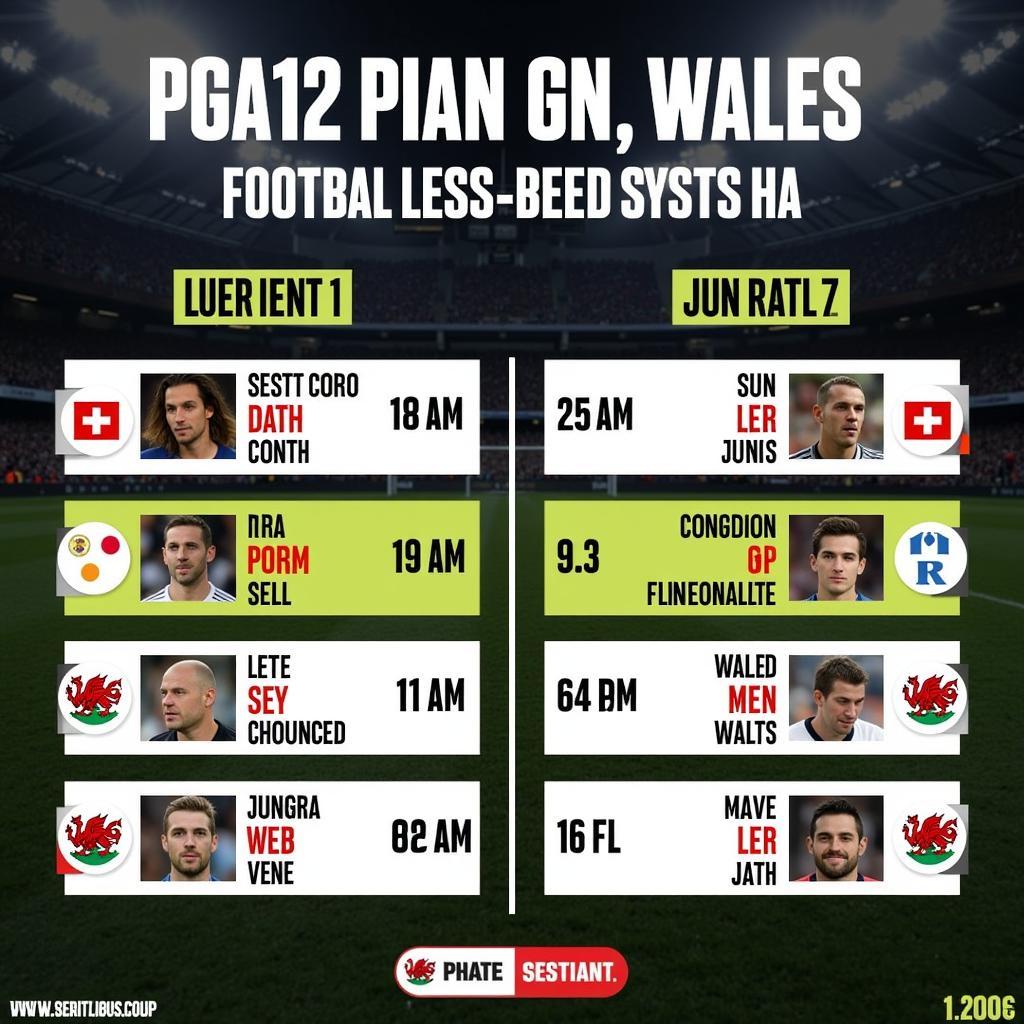 Lịch sử đối đầu Thuỵ Sĩ vs Wales