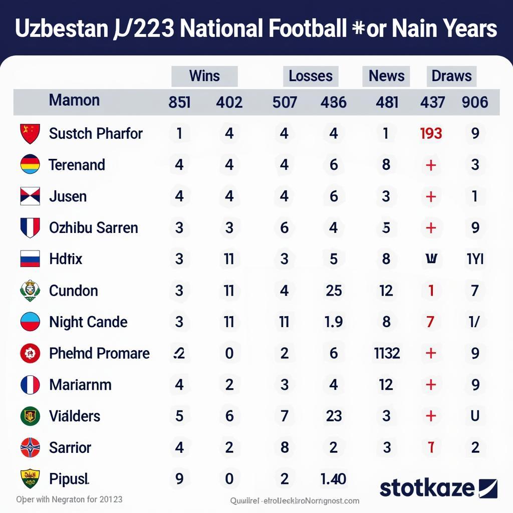 Lịch sử đối đầu U23 Uzbekistan