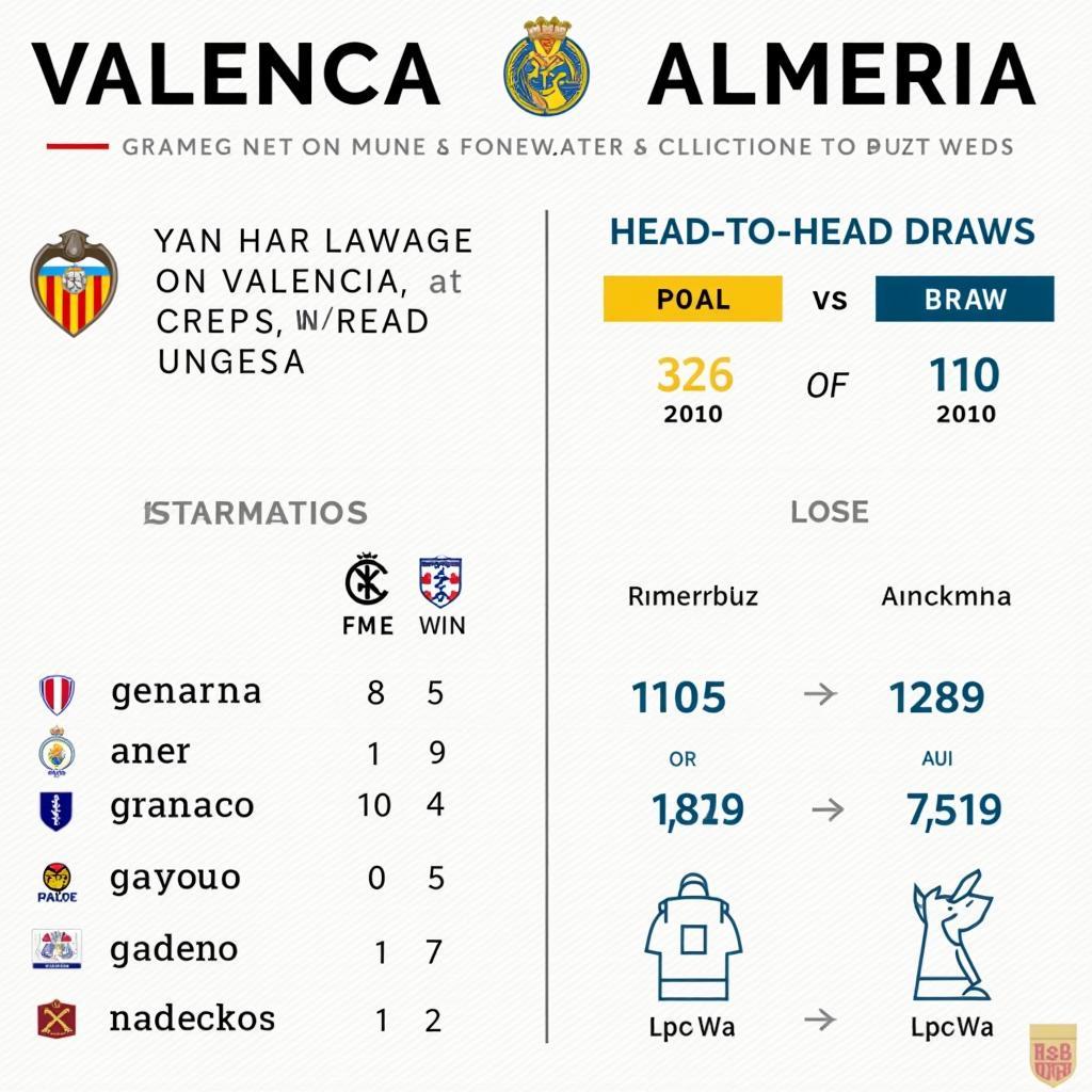 Lịch sử đối đầu và phong độ gần đây giữa Valencia và Almeria