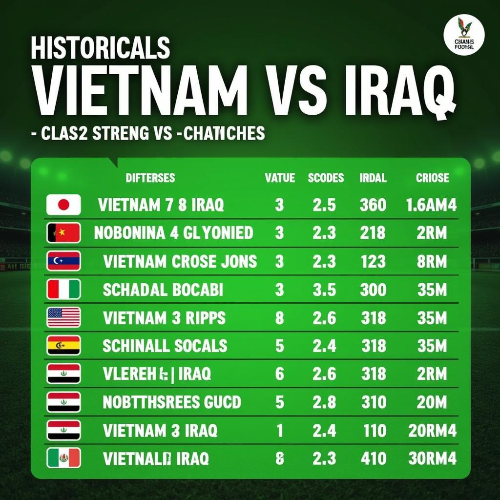 Kèo VN vs Iraq: Phân tích và Dự đoán