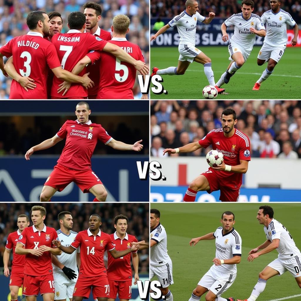 Liverpool và Real Madrid đối đầu kinh điển