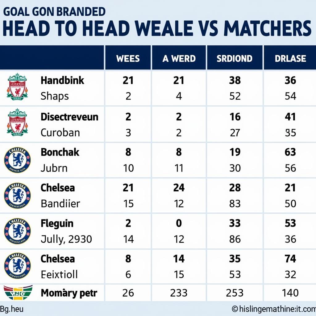 Lịch sử đối đầu Liverpool vs Chelsea