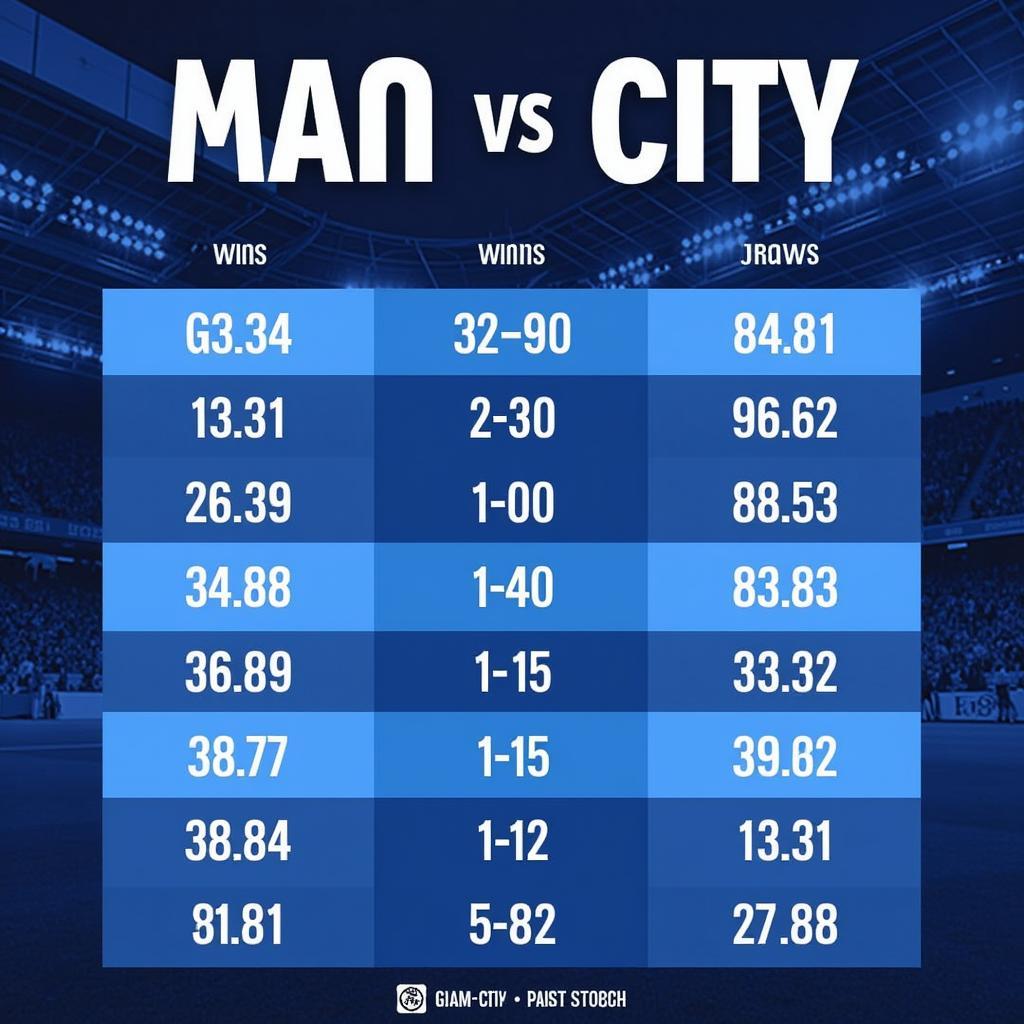 Lịch sử đối đầu Man City vs Chelsea