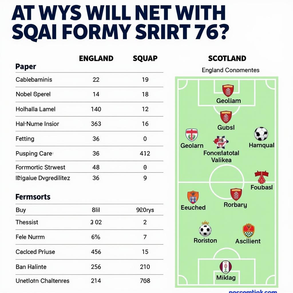 Nhận định kèo Anh vs Scotland: Phong độ và lực lượng