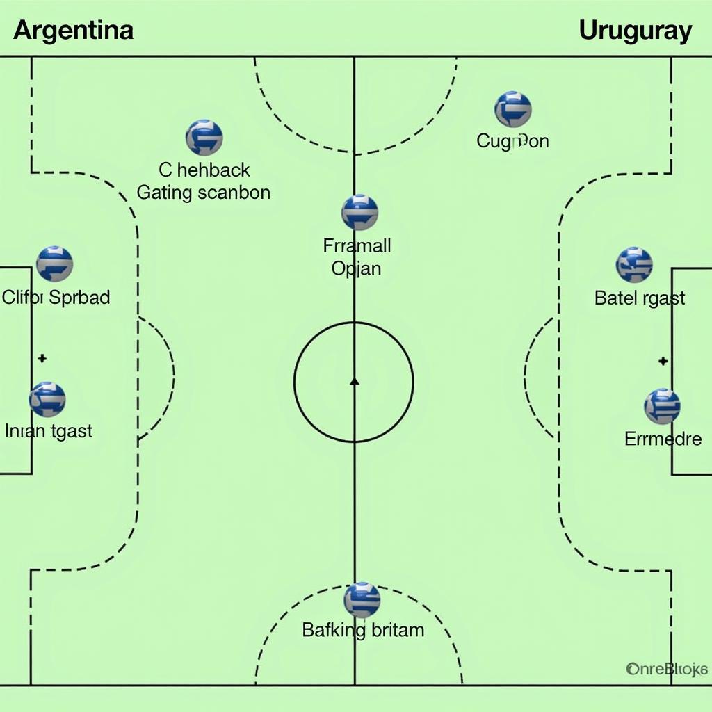 Phân tích chiến thuật Argentina vs Uruguay