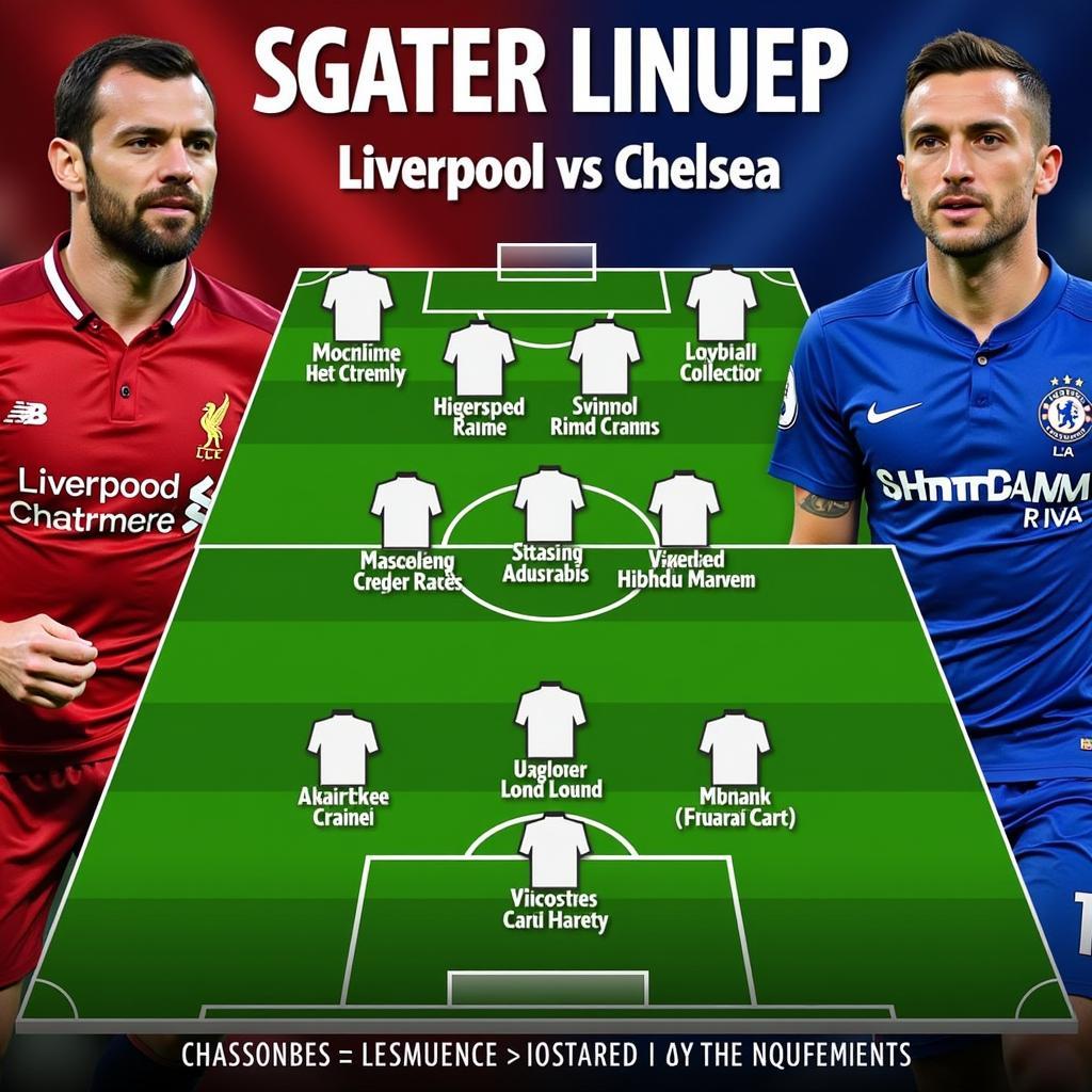 Đội hình dự kiến Liverpool vs Chelsea