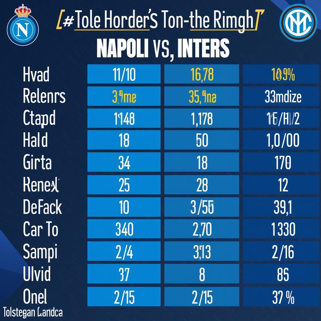 Nhận định kèo Napoli vs Inter - Đối đầu