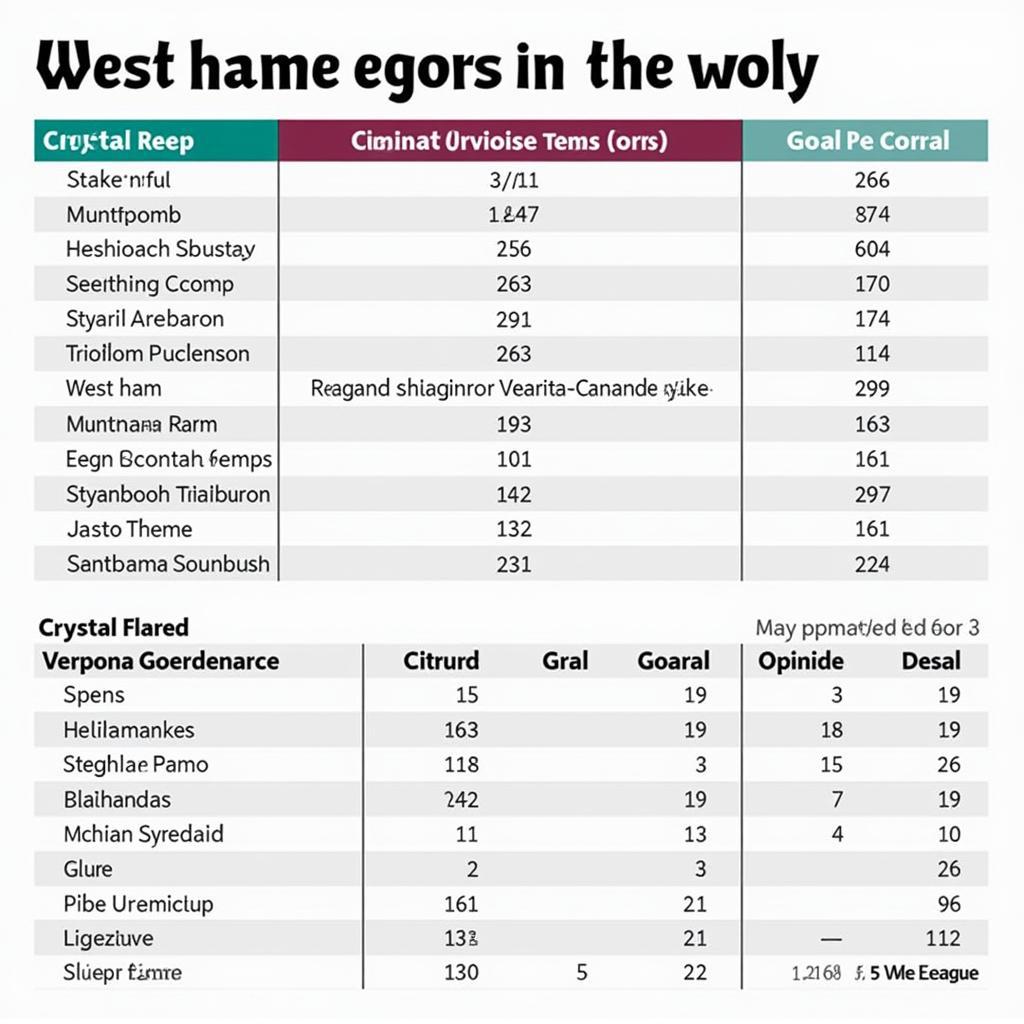 Nhận định phong độ West Ham trước trận đấu với Crystal Palace