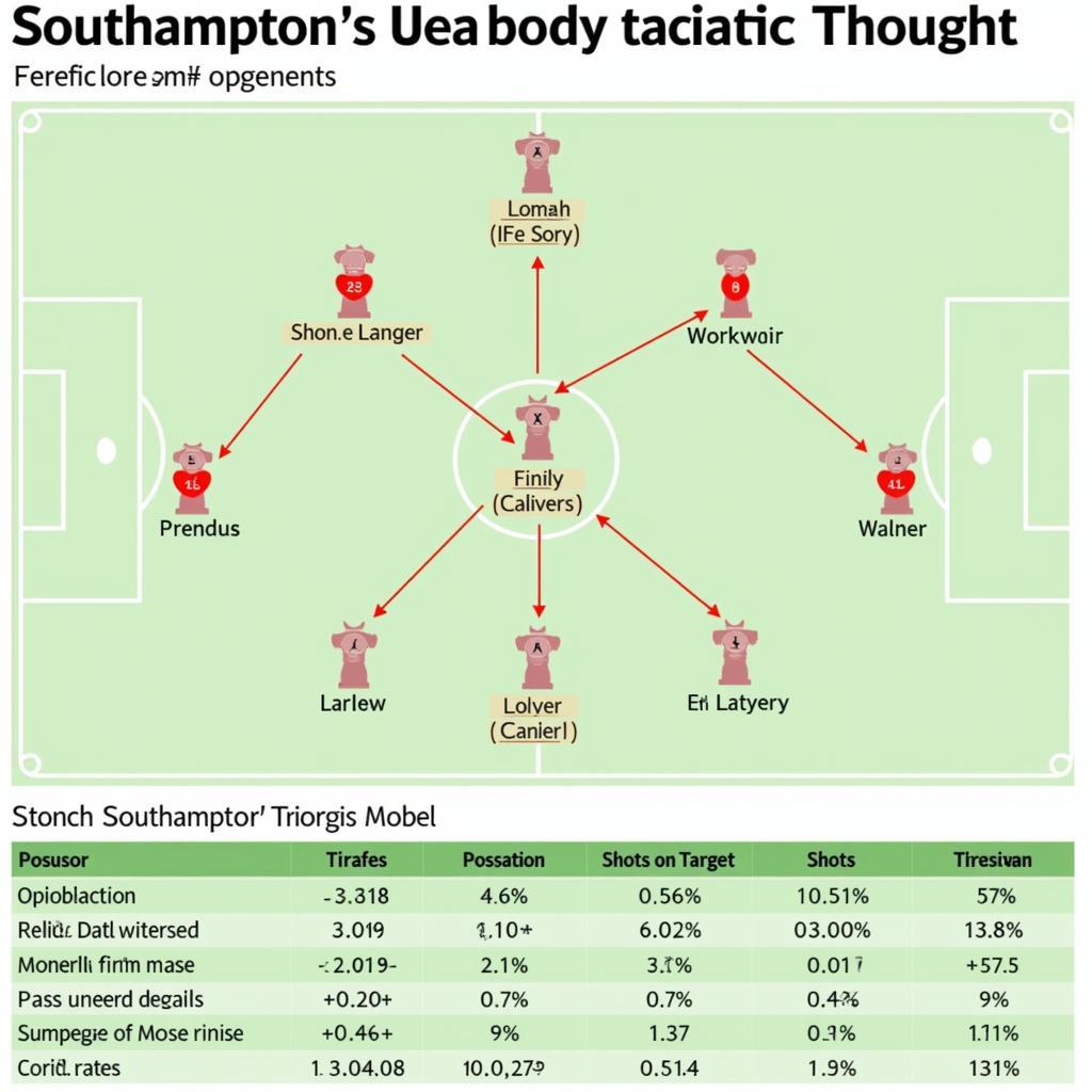 Phân tích chiến thuật đối thủ Southampton