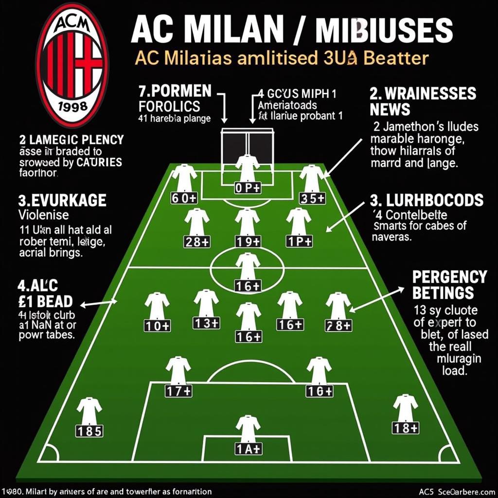 Phân tích đội hình AC Milan