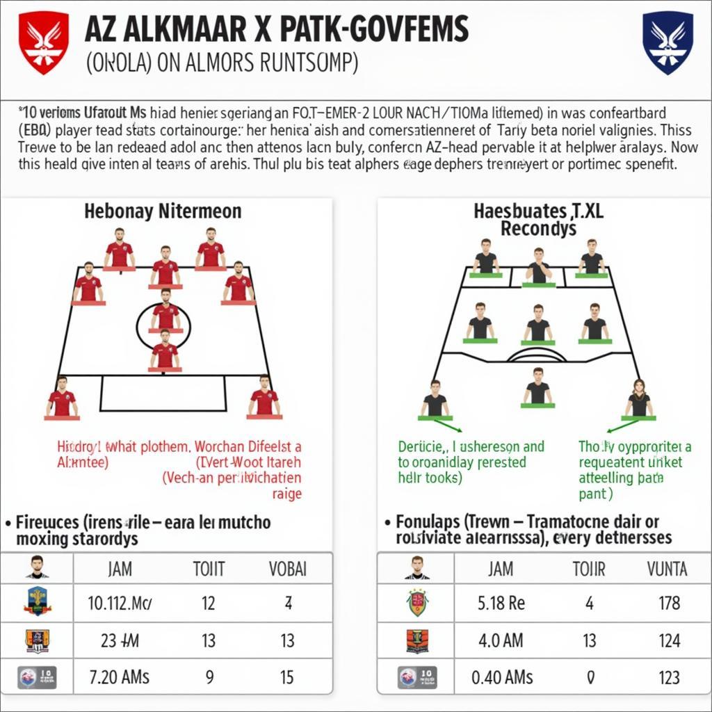 Phân tích đối thủ của AZ Alkmaar