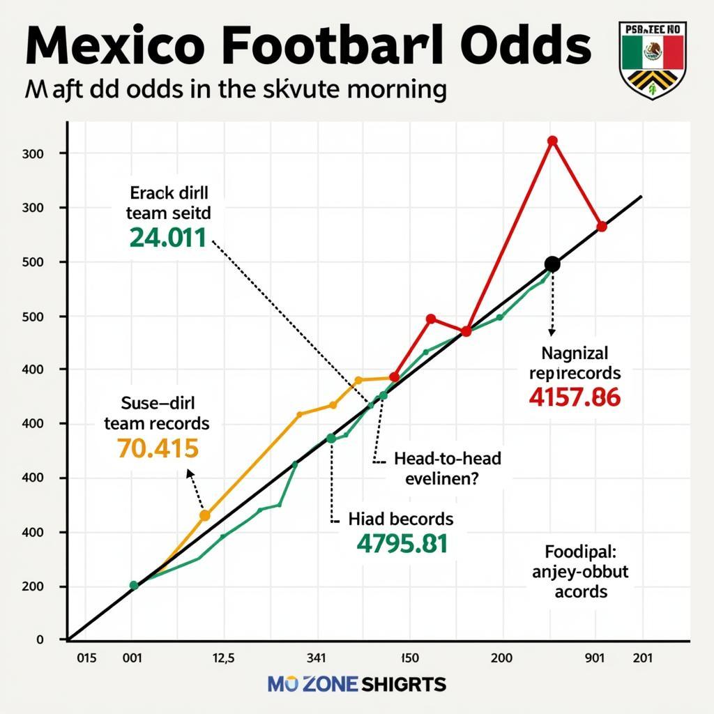 Phân tích kèo bóng đá Mexico sáng nay: Biểu đồ phân tích kèo bóng đá Mexico sáng nay, thể hiện tỷ lệ cược, biến động kèo, và các yếu tố ảnh hưởng.