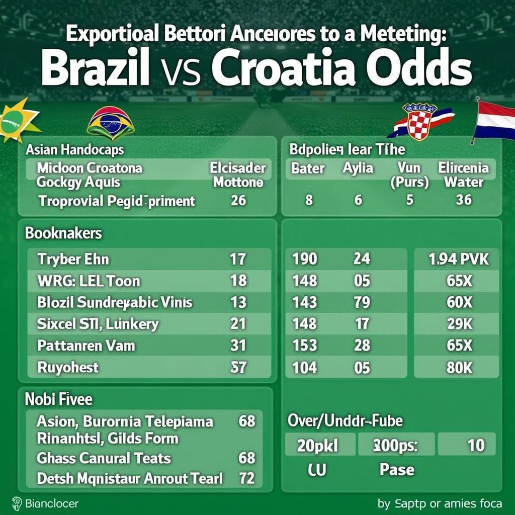 Phân tích kèo Brazil vs Croatia