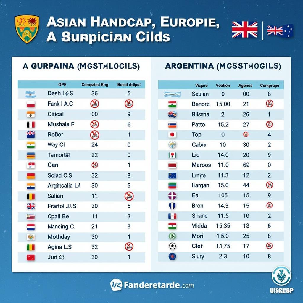 Phân tích kèo Châu Á và Châu Âu trận Argentina vs Úc