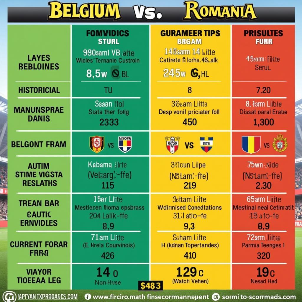 Phân tích lực lượng Bỉ Romania