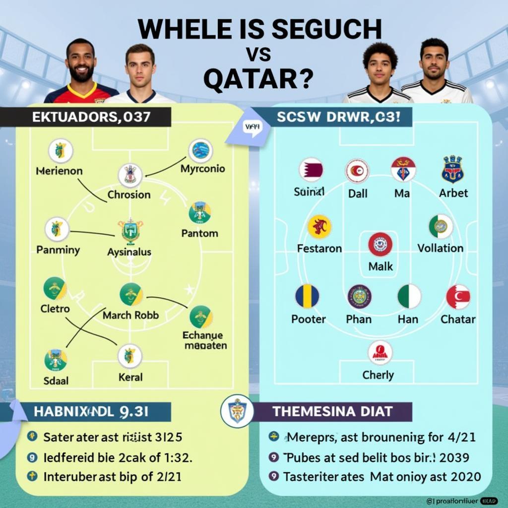 Phân tích lực lượng Ecuador vs Qatar trước trận đấu