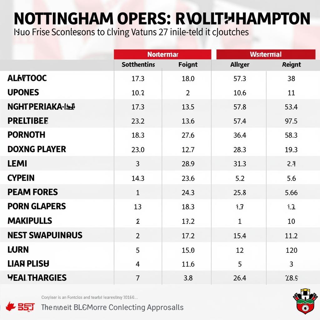 Phân tích lực lượng Nottingham vs Southampton