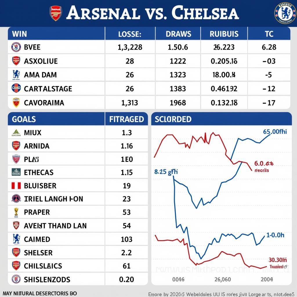 Phân tích phong độ Arsenal vs Chelsea trước trận đấu