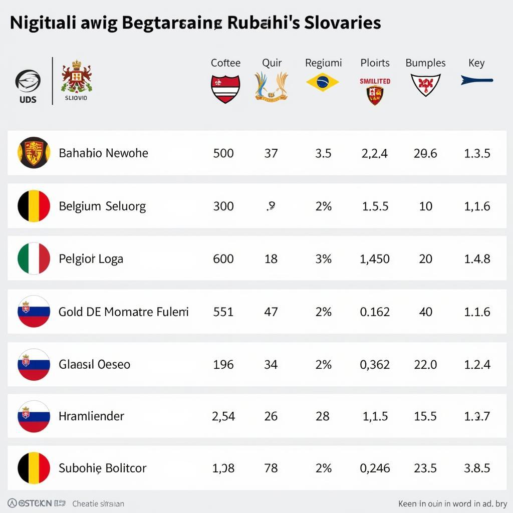 Phân tích phong độ Belgium vs Slovakia